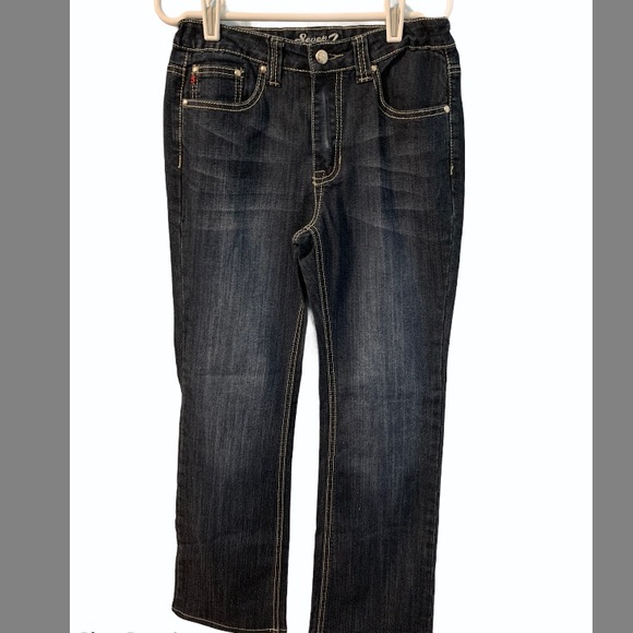 SEVEN7 DARK WASH JEANS - Picture 2 of 12